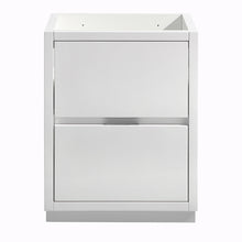 Load image into Gallery viewer, Fresca Valencia 24&quot; Glossy White Free Standing Modern Bathroom Cabinet- Fresca