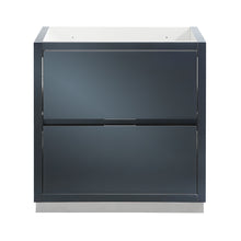 Load image into Gallery viewer, Fresca Valencia 30&quot; Dark Slate Gray Free Standing Modern Bathroom Cabinet- Fresca