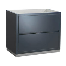 Load image into Gallery viewer, Fresca Valencia 36&quot; Dark Slate Gray Free Standing Modern Bathroom Cabinet- Fresca