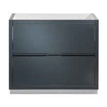 Load image into Gallery viewer, Fresca Valencia 36&quot; Dark Slate Gray Free Standing Modern Bathroom Cabinet- Fresca