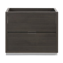 Load image into Gallery viewer, Fresca Valencia 36&quot; Gray Oak Free Standing Modern Bathroom Cabinet- Fresca