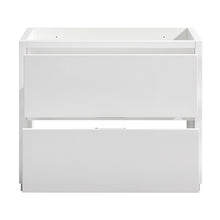 Load image into Gallery viewer, Fresca Valencia 36&quot; Glossy White Free Standing Modern Bathroom Cabinet- Fresca