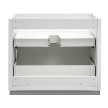 Load image into Gallery viewer, Fresca Valencia 36&quot; Glossy White Free Standing Modern Bathroom Cabinet- Fresca