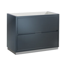 Load image into Gallery viewer, Fresca Valencia 40&quot; Dark Slate Gray Free Standing Modern Bathroom Cabinet- Fresca