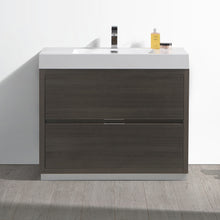 Load image into Gallery viewer, Fresca Valencia 40&quot; Gray Oak Free Standing Modern Bathroom Vanity- Fresca