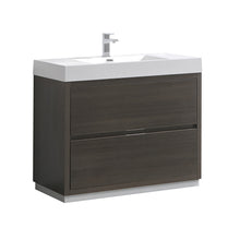 Load image into Gallery viewer, Fresca Valencia 40&quot; Gray Oak Free Standing Modern Bathroom Vanity- Fresca