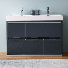 Load image into Gallery viewer, Fresca Valencia 48&quot; Dark Slate Gray Free Standing Modern Bathroom Vanity- Fresca