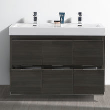 Load image into Gallery viewer, Fresca Valencia 48&quot; Gray Oak Free Standing Modern Bathroom Vanity- Fresca
