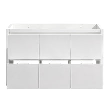 Load image into Gallery viewer, Fresca Valencia 48&quot; Glossy White Free Standing Single Sink Modern Bathroom Cabinet- Fresca