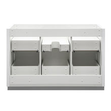 Load image into Gallery viewer, Fresca Valencia 48&quot; Glossy White Free Standing Single Sink Modern Bathroom Cabinet- Fresca