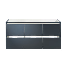 Load image into Gallery viewer, Fresca Valencia 60&quot; Dark Slate Gray Free Standing Single Sink Modern Bathroom Cabinet- Fresca