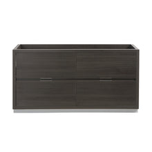 Load image into Gallery viewer, Fresca Valencia 60&quot; Gray Oak Free Standing Double Sink Modern Bathroom Cabinet- Fresca