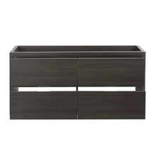 Load image into Gallery viewer, Fresca Valencia 60&quot; Gray Oak Free Standing Double Sink Modern Bathroom Cabinet- Fresca