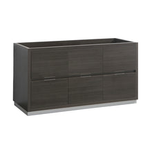 Load image into Gallery viewer, Fresca Valencia 60&quot; Gray Oak Free Standing Single Sink Modern Bathroom Cabinet- Fresca