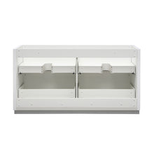 Load image into Gallery viewer, Fresca Valencia 60&quot; Glossy White Free Standing Double Sink Modern Bathroom Cabinet- Fresca