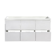 Load image into Gallery viewer, Fresca Valencia 60&quot; Glossy White Free Standing Single Sink Modern Bathroom Cabinet- Fresca