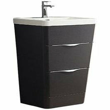 Load image into Gallery viewer, Fresca Milano 32&quot; Chestnut Modern Bathroom Cabinet w/ Integrated Sink- Fresca