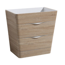 Load image into Gallery viewer, Fresca Milano 32&quot; White Oak Modern Bathroom Cabinet- Fresca