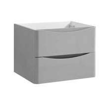 Load image into Gallery viewer, Fresca Tuscany 24&quot; Glossy Gray Wall Hung Modern Bathroom Cabinet- Fresca