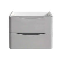 Load image into Gallery viewer, Fresca Tuscany 24&quot; Glossy Gray Wall Hung Modern Bathroom Cabinet- Fresca