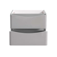 Load image into Gallery viewer, Fresca Tuscany 24&quot; Glossy Gray Wall Hung Modern Bathroom Cabinet- Fresca