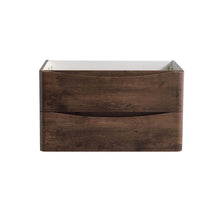 Load image into Gallery viewer, Fresca Tuscany 32&quot; Rosewood Wall Hung Modern Bathroom Cabinet- Fresca