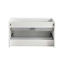 Load image into Gallery viewer, Fresca Tuscany 32&quot; Glossy White Wall Hung Modern Bathroom Cabinet- Fresca