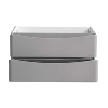 Load image into Gallery viewer, Fresca Tuscany 36&quot; Glossy Gray Wall Hung Modern Bathroom Cabinet- Fresca