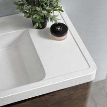 Load image into Gallery viewer, Fresca Tuscany 40&quot; Rosewood Wall Hung Modern Bathroom Cabinet w/ Integrated Sink- Fresca