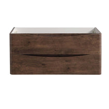 Load image into Gallery viewer, Fresca Tuscany 40&quot; Rosewood Wall Hung Modern Bathroom Cabinet- Fresca