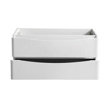 Load image into Gallery viewer, Fresca Tuscany 40&quot; Glossy White Wall Hung Modern Bathroom Cabinet- Fresca