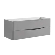 Load image into Gallery viewer, Fresca Tuscany 48&quot; Glossy Gray Wall Hung Modern Bathroom Cabinet- Fresca