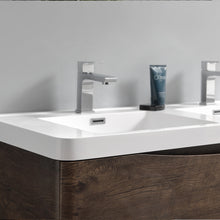 Load image into Gallery viewer, Fresca Tuscany 48&quot; Rosewood Wall Hung Modern Bathroom Cabinet w/ Integrated Sink- Fresca