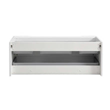 Load image into Gallery viewer, Fresca Tuscany 48&quot; Glossy White Wall Hung Double Sink Modern Bathroom Cabinet- Fresca