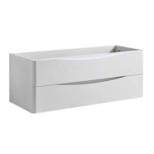 Load image into Gallery viewer, Fresca Tuscany 48&quot; Glossy White Wall Hung Modern Bathroom Cabinet- Fresca
