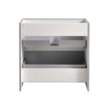Load image into Gallery viewer, Fresca Tuscany 32&quot; Glossy Gray Free Standing Modern Bathroom Cabinet- Fresca