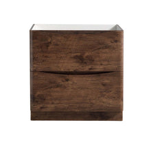 Load image into Gallery viewer, Fresca Tuscany 32&quot; Rosewood Free Standing Modern Bathroom Cabinet- Fresca