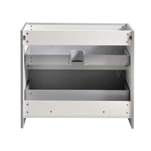 Load image into Gallery viewer, Fresca Tuscany 36&quot; Glossy Gray Free Standing Modern Bathroom Cabinet- Fresca