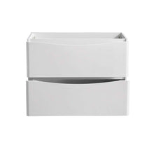 Load image into Gallery viewer, Fresca Tuscany 40&quot; Glossy White Free Standing Modern Bathroom Cabinet- Fresca