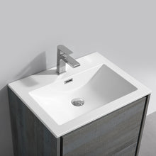 Load image into Gallery viewer, Fresca Catania 24&quot; Ocean Gray Wall Hung Modern Bathroom Cabinet w/ Integrated Sink- Fresca