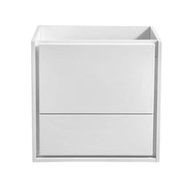 Load image into Gallery viewer, Fresca Catania 24&quot; Glossy White Wall Hung Modern Bathroom Cabinet- Fresca