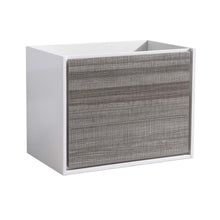 Load image into Gallery viewer, Fresca Catania 30&quot; Glossy Ash Gray Wall Hung Modern Bathroom Cabinet- Fresca