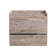 Load image into Gallery viewer, Fresca Catania 30&quot; Rustic Natural Wood Wall Hung Modern Bathroom Cabinet- Fresca