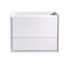 Load image into Gallery viewer, Fresca Catania 30&quot; Glossy White Wall Hung Modern Bathroom Cabinet- Fresca