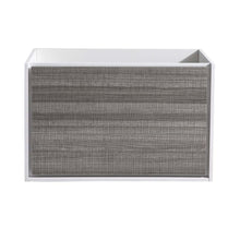 Load image into Gallery viewer, Fresca Catania 36&quot; Glossy Ash Gray Wall Hung Modern Bathroom Cabinet- Fresca