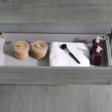 Load image into Gallery viewer, Fresca Catania 36" Ocean Gray Wall Hung Modern Bathroom Cabinet w/ Integrated Sink- Fresca