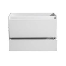 Load image into Gallery viewer, Fresca Catania 36&quot; Glossy White Wall Hung Modern Bathroom Cabinet- Fresca