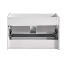 Load image into Gallery viewer, Fresca Catania 36&quot; Glossy White Wall Hung Modern Bathroom Cabinet- Fresca