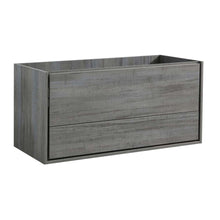 Load image into Gallery viewer, Fresca Catania 48&quot; Ocean Gray Wall Hung Double Sink Modern Bathroom Cabinet- Fresca