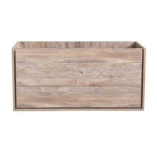 Load image into Gallery viewer, Fresca Catania 48&quot; Rustic Natural Wood Wall Hung Double Sink Modern Bathroom Cabinet- Fresca